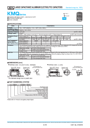 EKMQ401VSN391MR40S Datasheet PDF ETC