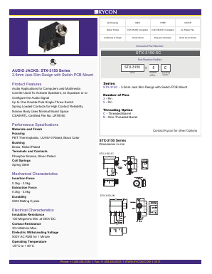 STX-3150-5N-701C Datasheet PDF ETC