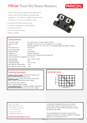 FPA100 Datasheet PDF ETC