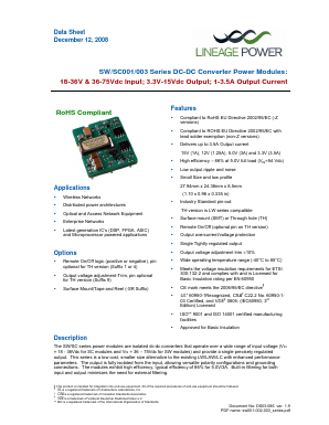 SW003A5F961 Datasheet PDF ETC