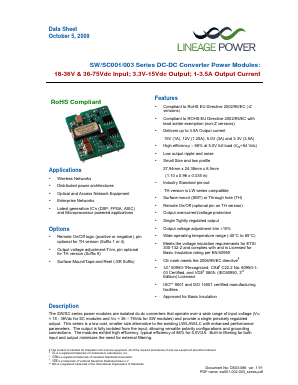 SW003A5F91-SRZ Datasheet PDF ETC