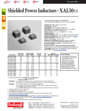 XAL5050-103MEB Datasheet PDF ETC