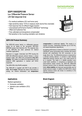 SDP2108 Datasheet PDF ETC