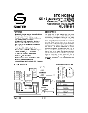 STK14C88-W25 Datasheet PDF ETC