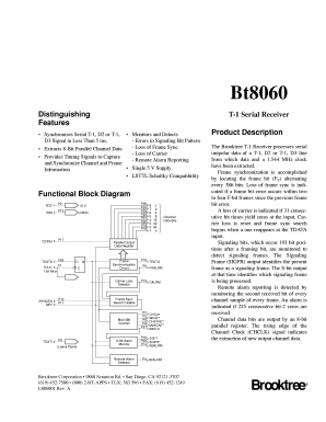 BT8060KC Datasheet PDF ETC