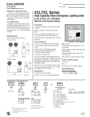 TCL150DE1-W Datasheet PDF ETC