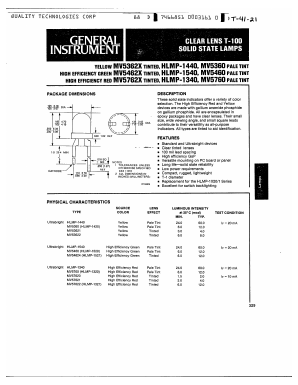 HLMP-1340 Datasheet PDF ETC