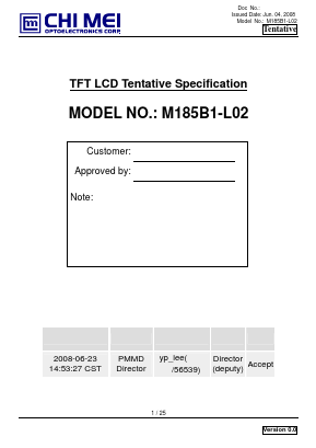 M185B1-L02 Datasheet PDF ETC