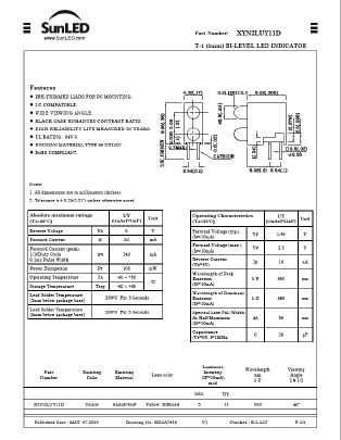 XYN2LUY11D Datasheet PDF ETC1