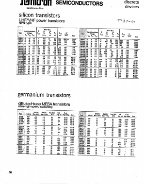 2N1693 Datasheet PDF ETC1