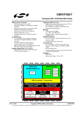 C8051F327-GQ Datasheet PDF ETC1