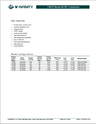 FSK-S15-3R3U Datasheet PDF ETC1