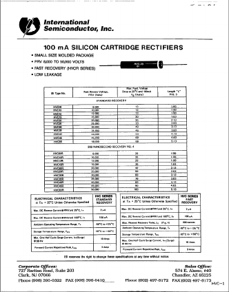 HVC25R Datasheet PDF ETC1