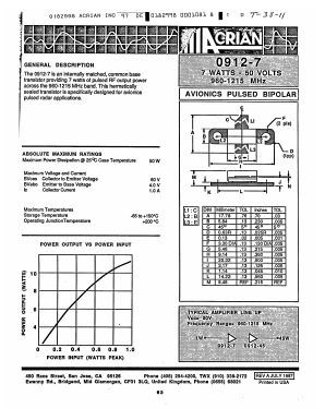 0912-7 Datasheet PDF ETC1
