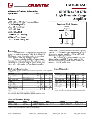 PB-CMM6001-SC Datasheet PDF ETC1