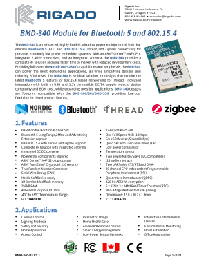 BMD-340 Datasheet PDF ETC1