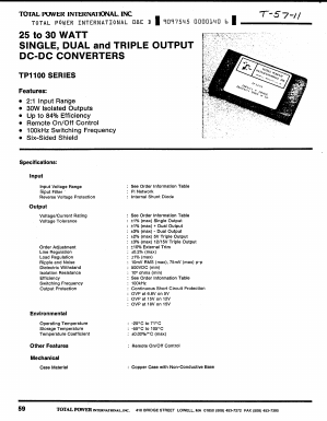 TP1109 Datasheet PDF ETC2