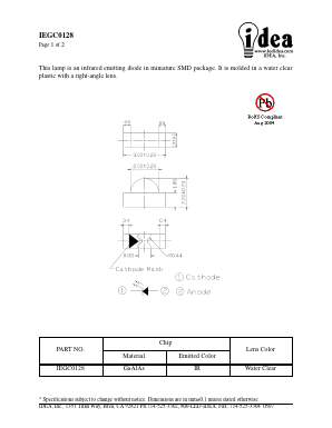 IEGC0128 Datasheet PDF E-Tech Electronics LTD