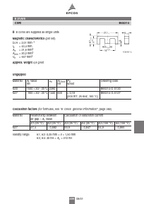 B66314-G-X130 Datasheet PDF EPCOS AG