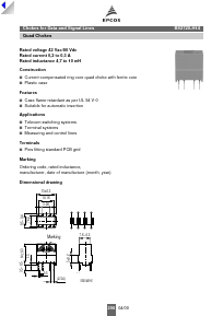 B82720-H14 Datasheet PDF EPCOS AG