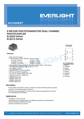 ELD20X Datasheet PDF EVERLIGHT