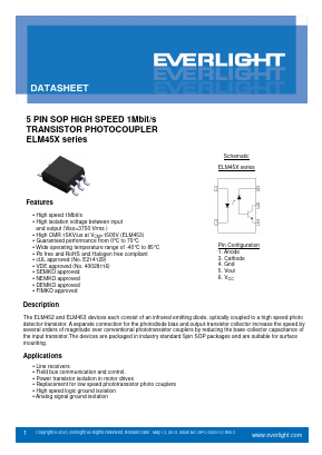 ELM453 Datasheet PDF EVERLIGHT