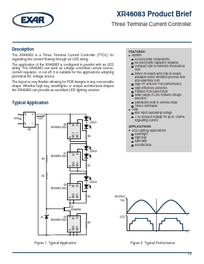 XR46083ECF-D3 Datasheet PDF Exar Corporation