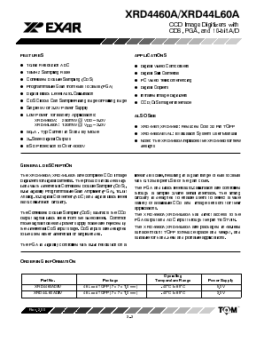 XRD44L60A Datasheet PDF Exar Corporation