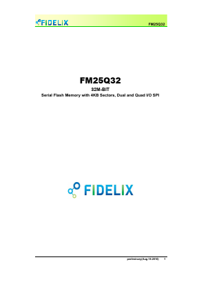 FM25MQ32B-85IA3T Datasheet PDF FIDELIX