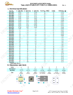 KS1381N Datasheet PDF Frontier Electronics.
