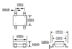 DF08S-LFR Datasheet PDF Frontier Electronics.