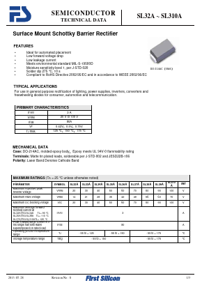 SL310A Datasheet PDF First Silicon Co., Ltd