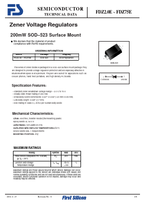 FDZ10E Datasheet PDF First Silicon Co., Ltd