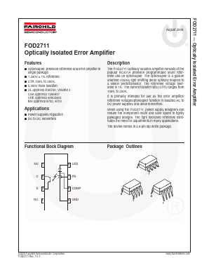 FOD2711 Datasheet PDF Fairchild Semiconductor