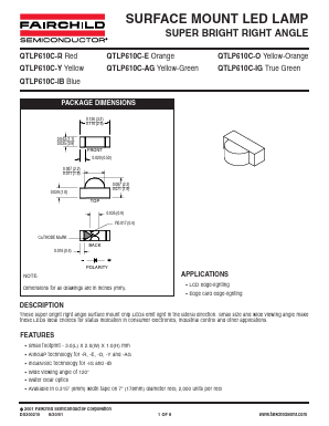 QTLP610C-IG Datasheet PDF Fairchild Semiconductor