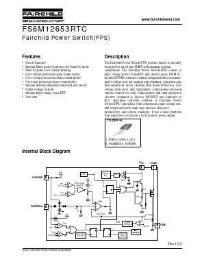 6M12653R Datasheet PDF Fairchild Semiconductor