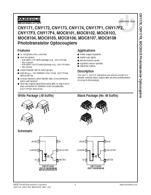 CNY174300 Datasheet PDF Fairchild Semiconductor
