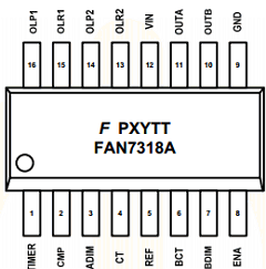 FAN7318AMX Datasheet PDF Fairchild Semiconductor
