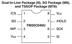 FM25C040ULZV Datasheet PDF Fairchild Semiconductor