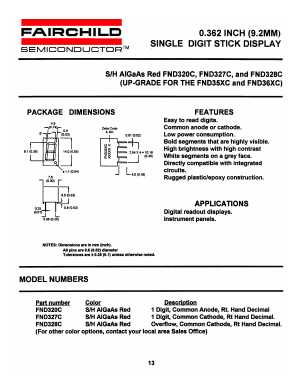 FND320C Datasheet PDF Fairchild Semiconductor