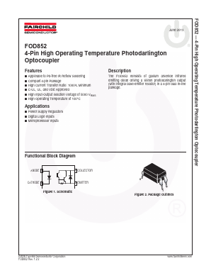FOD8523SD Datasheet PDF Fairchild Semiconductor