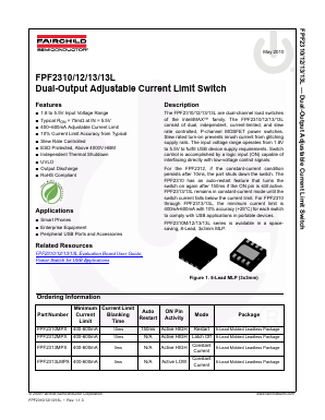 FPF2310 Datasheet PDF Fairchild Semiconductor