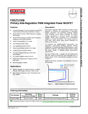 FSEZ1216B Datasheet PDF Fairchild Semiconductor