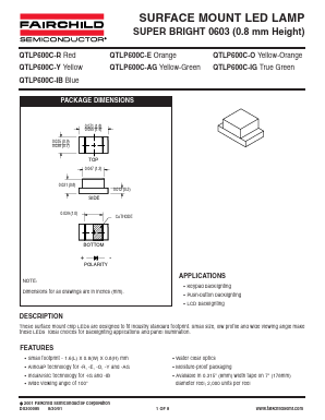 QTLP600C-Y Datasheet PDF Fairchild Semiconductor