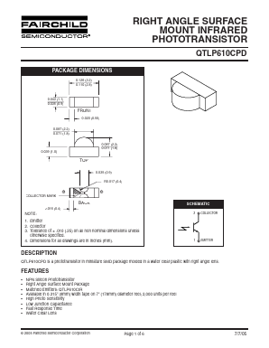 QTLP610CPD Datasheet PDF Fairchild Semiconductor