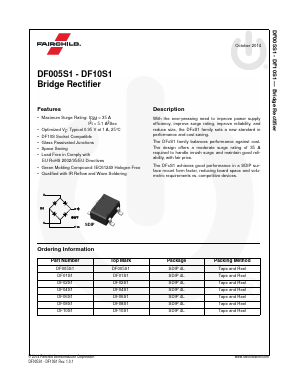 DF08S1 Datasheet PDF Fairchild Semiconductor
