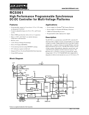 RC5061M Datasheet PDF Fairchild Semiconductor