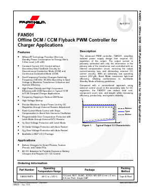 FAN501MPX Datasheet PDF Fairchild Semiconductor