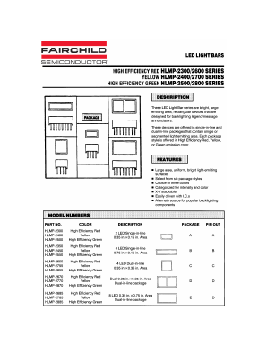 HLMP-2755 Datasheet PDF Fairchild Semiconductor