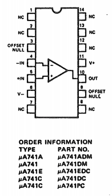 UA741DM Datasheet PDF Fairchild Semiconductor